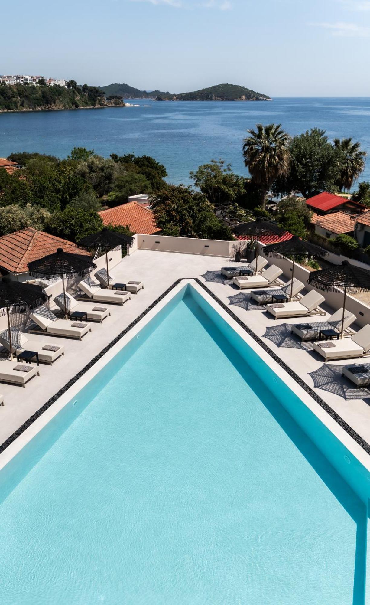 Nimfi Hotel, Skiathos Megáli Ámosz Kültér fotó